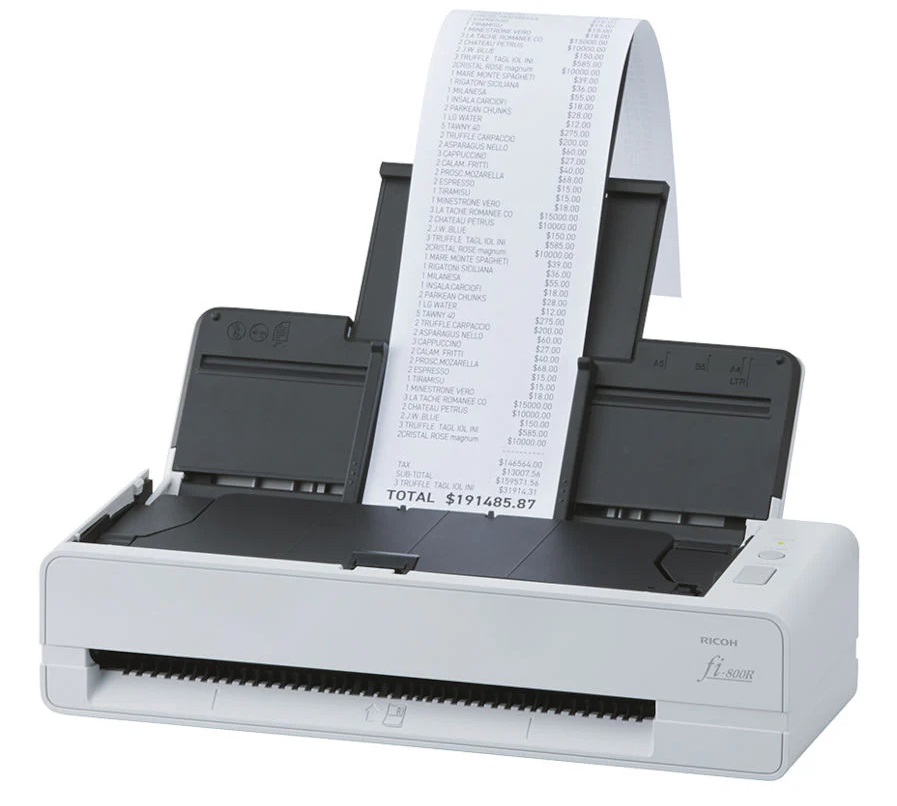 Máy scan Ricoh fi-800R – Giải pháp chuyên dụng cho quầy tiếp nhận khách hàng