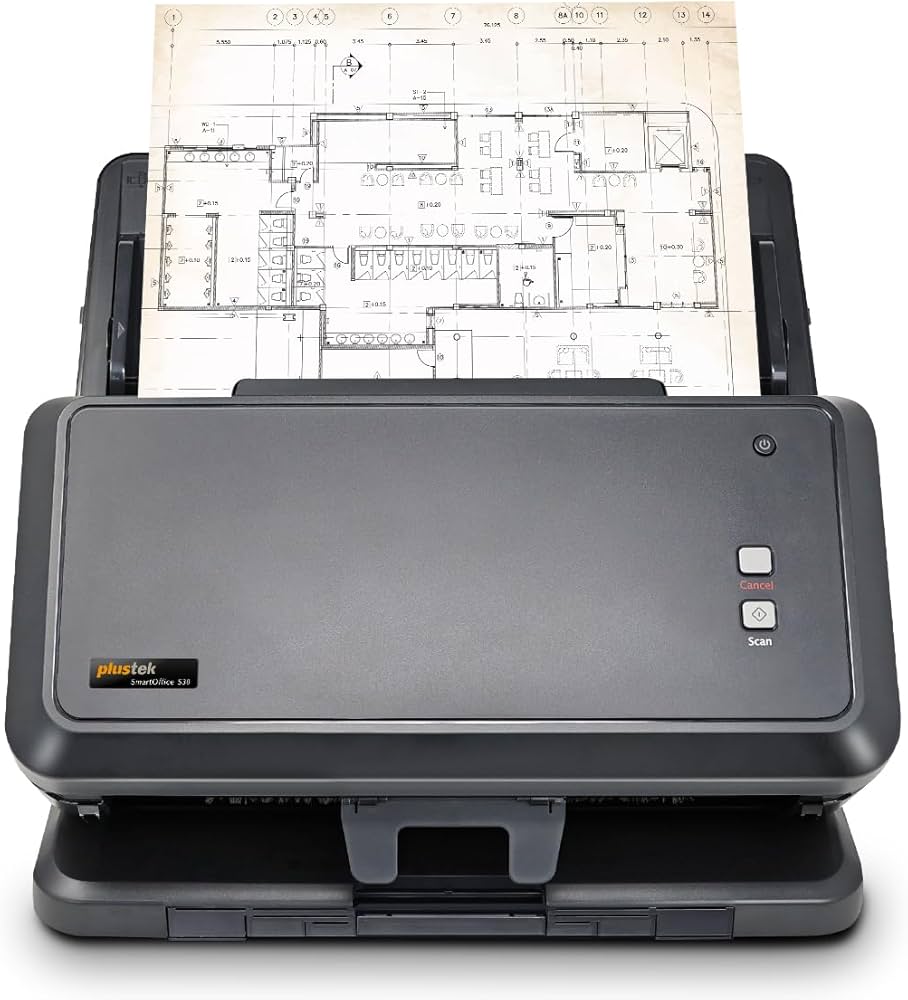 Máy scan khổ A3 Plustek SmartOffice S30 – Quét hai mặt tốc độ cao, kết nối USB tiện lợi