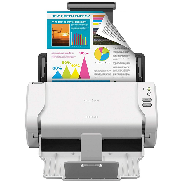 Máy Scan Brother ADS-2200 – Máy quét tài liệu 2 mặt tự động, tốc độ cao cho văn phòng