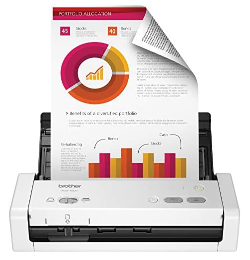 Máy Scan Brother ADS-1200 – Máy quét tài liệu 2 mặt tự động, nhỏ gọn cho văn phòng & làm việc di động