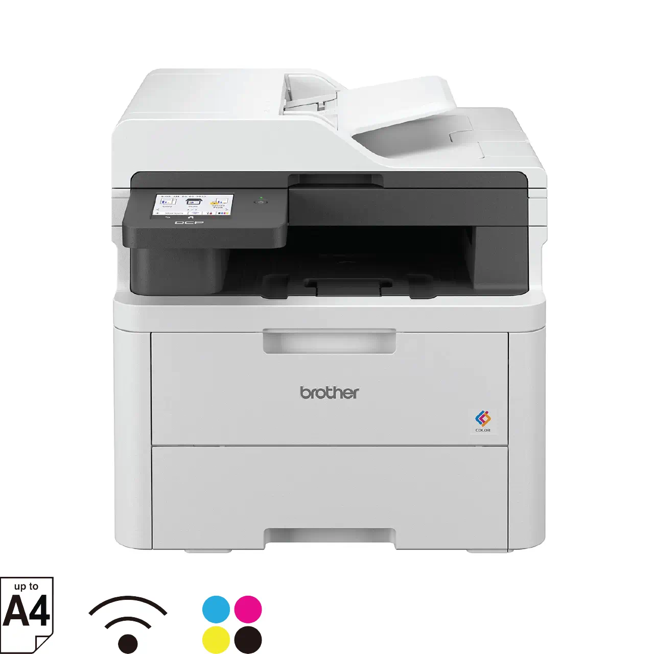Máy in laser màu đa năng Brother DCP-L3560CDW – In, Scan, Copy, WiFi, In 2 mặt tự động