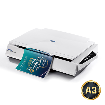 Máy scan Avision FB6280E – Máy quét phẳng A3 độ phân giải cao, chuyên scan sách & tài liệu khổ lớn