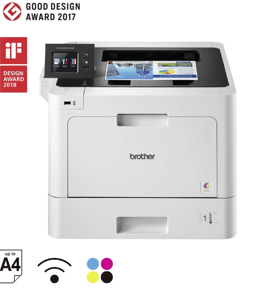 Máy in laser màu Brother HL-L8360CDW – In 2 mặt tự động, WiFi, Tốc độ cao cho văn phòng