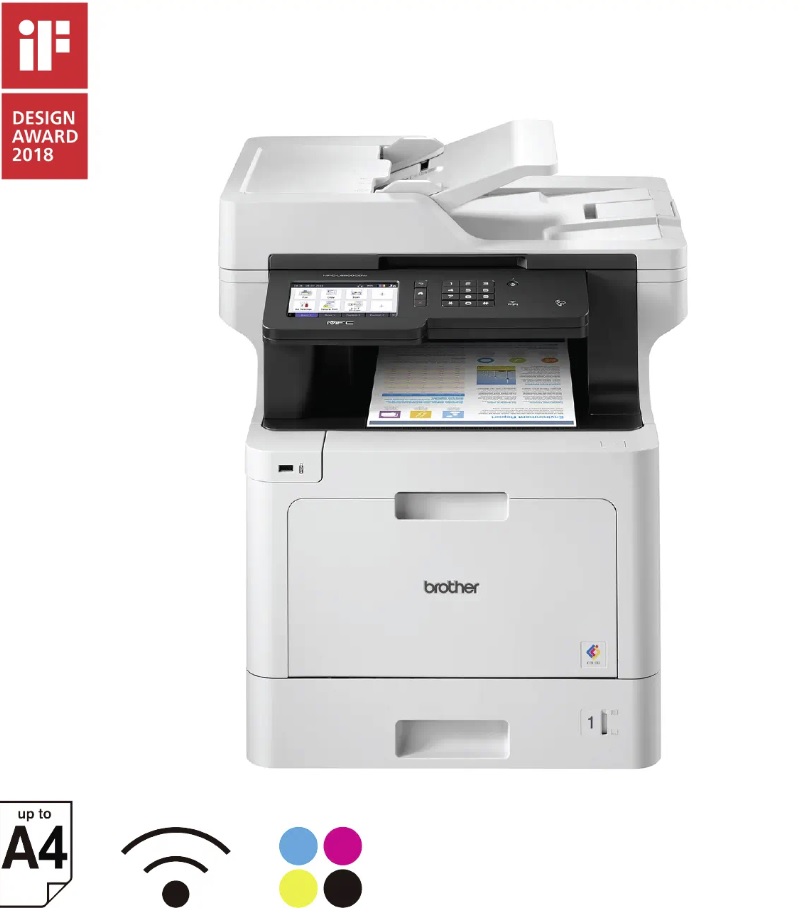 Máy in laser màu đa năng Brother MFC-L8690CDW – In, Scan, Copy, Fax, WiFi, In 2 mặt tự động