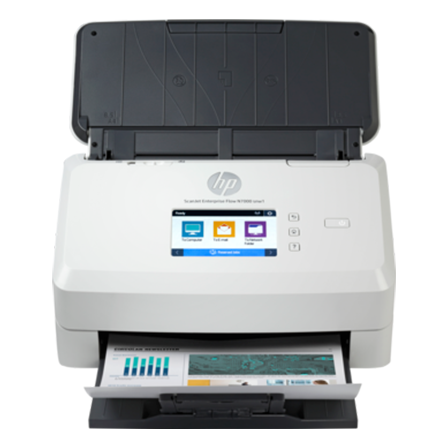 Máy scan HP ScanJet Enterprise Flow N7000 snw1– Máy quét tài liệu 2 mặt tự động, WiFi & LAN, công suất cao cho doanh nghiệp (6FW10A)