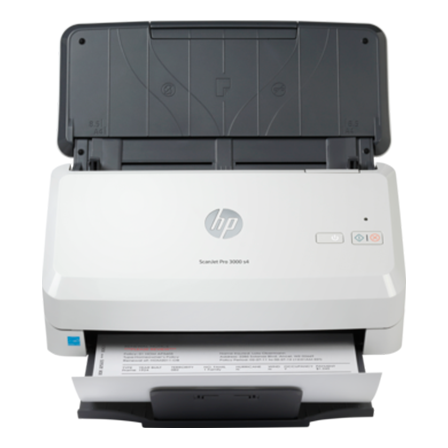 Máy scan HP ScanJet Pro 3000 s4 – Máy quét tài liệu 2 mặt tự động, tốc độ cao cho văn phòng (6FW07A)