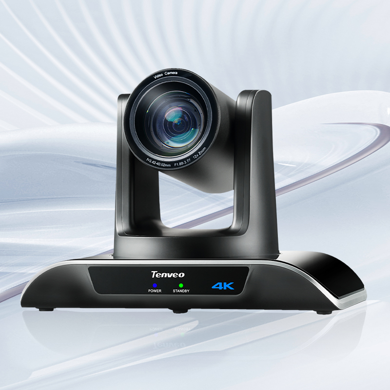 Camera PTZ Tenveo TEVO-VHD12U-4K HDMI USB3.0, Zoom quang học 12x, độ phân giải 4K, có chức năng PTZ, thích hợp cho phòng họp video.