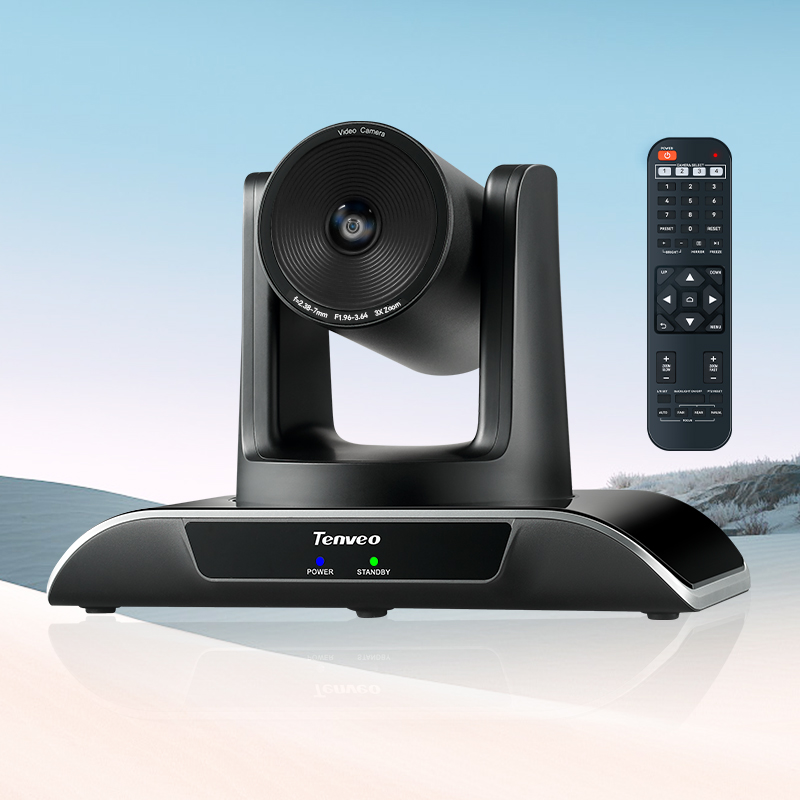 Camera PTZ Tenveo TEVO-VHD3U Camera hội nghị truyền hình USB, zoom quang học 3X, HD1080P, góc nhìn 