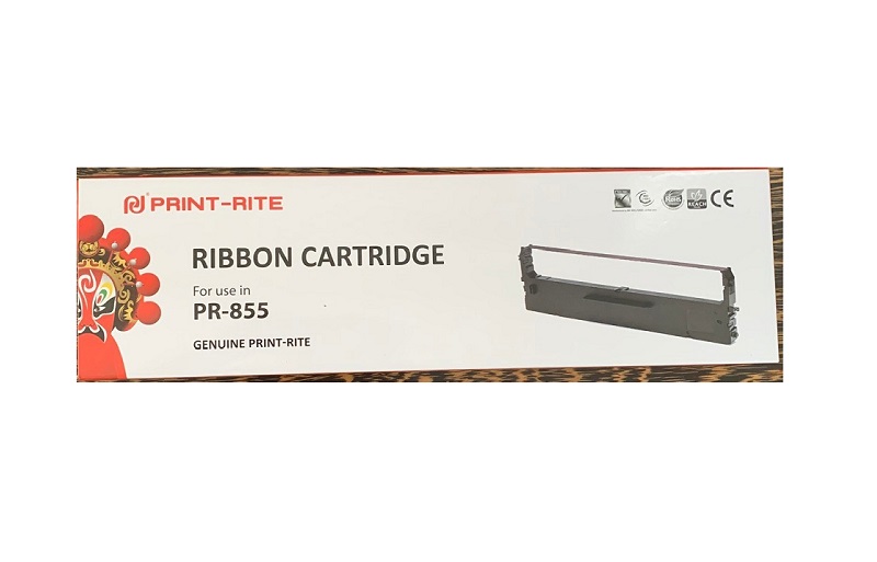 Ribbon máy in kim Print-Rite PR-855 – Băng mực in kim chính hãng, in sắc nét, bền bỉ